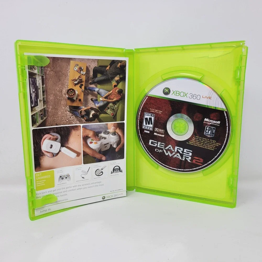 Gears of War 2 Microsoft Xbox 360 2008‎ Action Shooter Epic Games NTSC